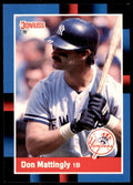 1988 Donruss Don Mattingly Baseball Cards #217