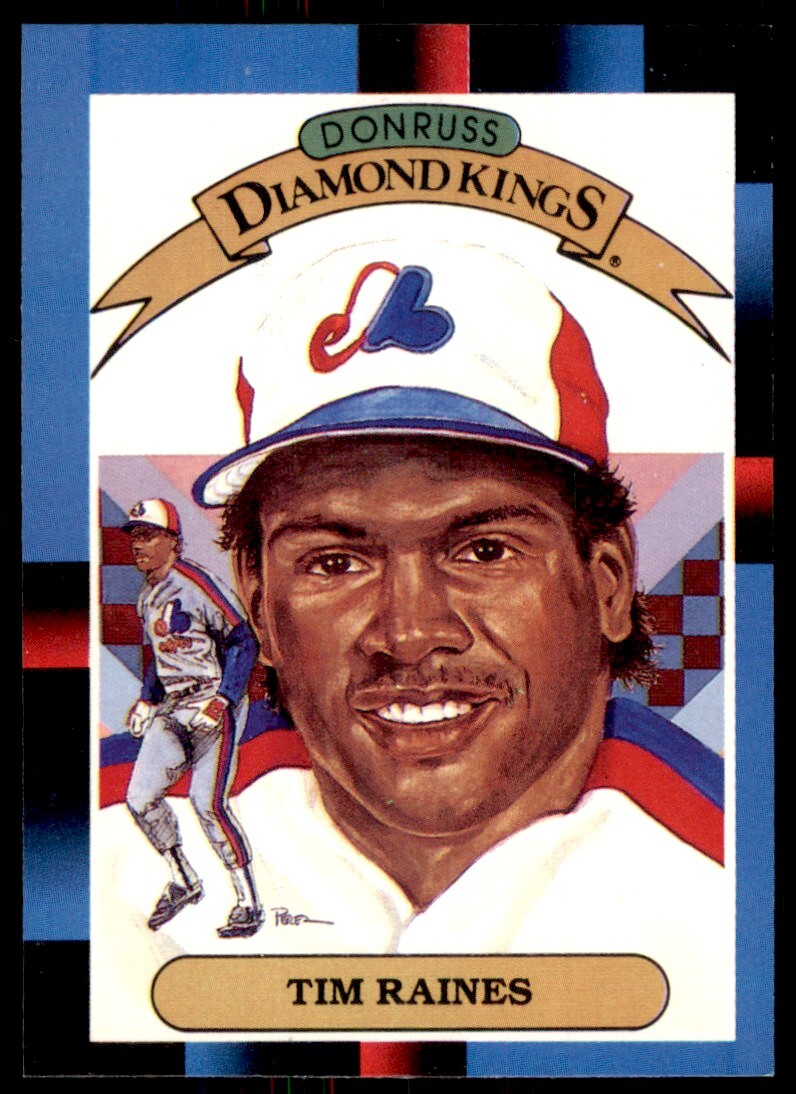 1988 Donruss Tim Raines Baseball Cards #2