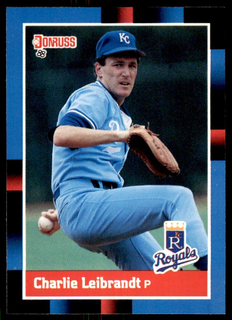 1988 Donruss Charlie Leibrandt Baseball Cards #157