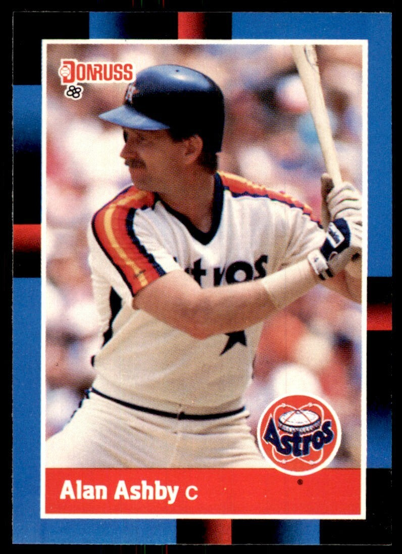 1988 Donruss Alan Ashby Baseball Cards #163