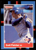 1988 Donruss Scott Fletcher Baseball Cards #180
