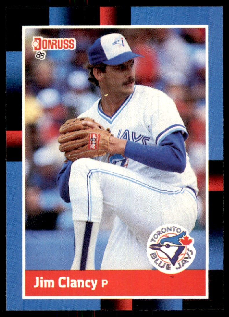 1988 Donruss Jim Clancy Baseball Cards #74