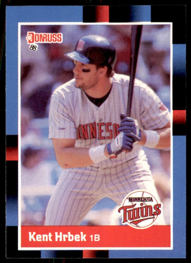 1988 Donruss Kent Hrbek Baseball Cards #320
