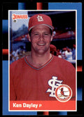 1988 Donruss Ken Dayley Baseball Cards #357