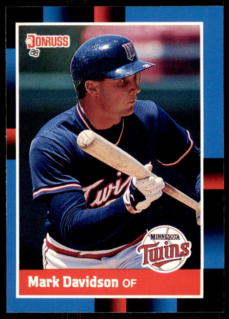 1988 Donruss Mark Davidson Baseball Cards #519