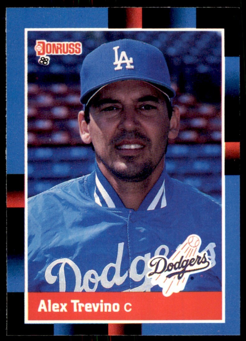 1988 Donruss Alex Trevino Baseball Cards #376