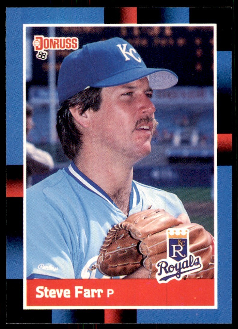 1988 Donruss Steve Farr Baseball Cards #378