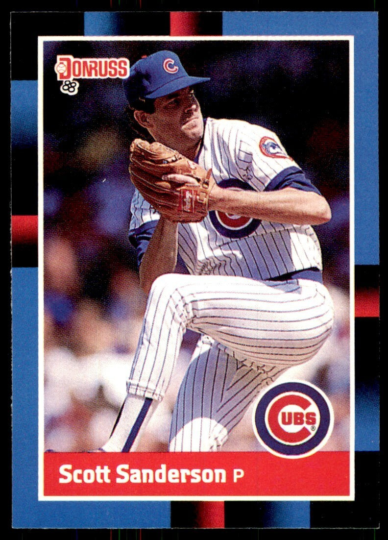 1988 Donruss Scott Sanderson Baseball Cards #646
