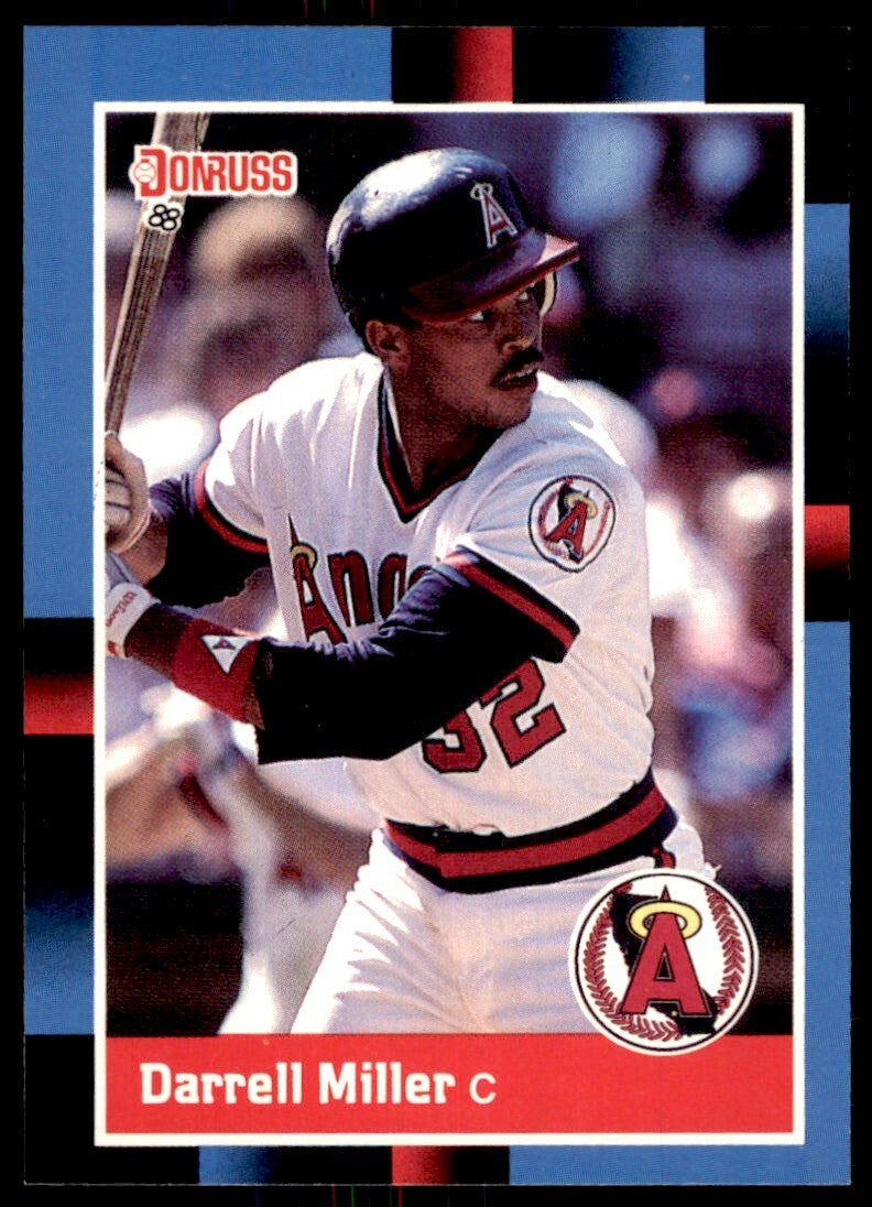1988 Donruss Darrell Miller Baseball Cards #551