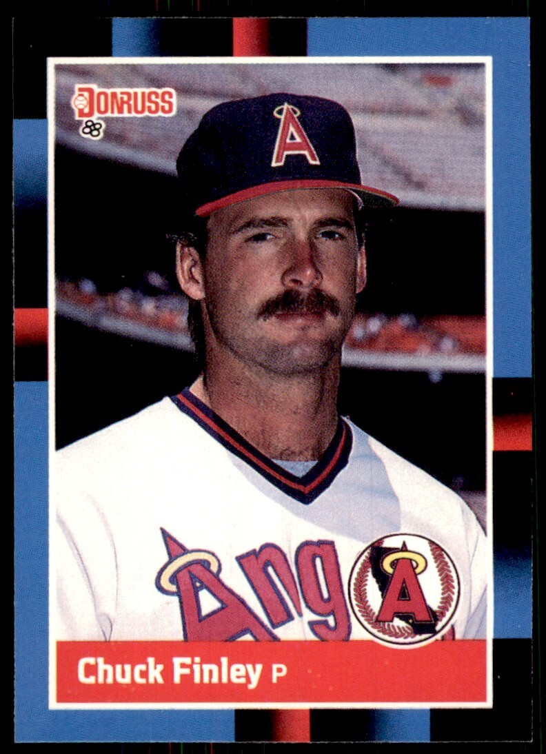1988 Donruss Chuck Finley Baseball Cards #530