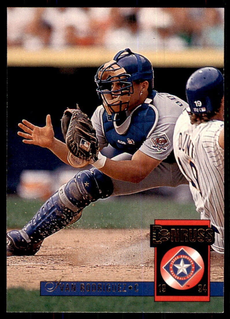 1994 Donruss Ivan Rodriguez Football Cards #376