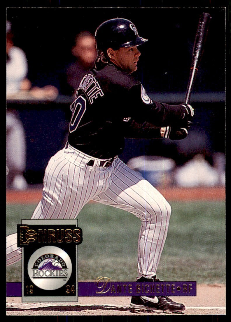 1994 Donruss Dante Bichette Football Cards #418