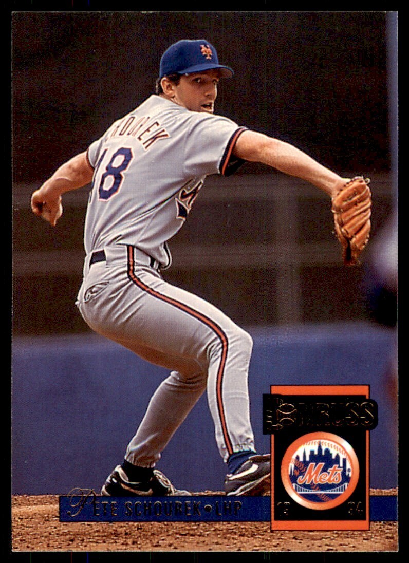 1994 Donruss Pete Schourek Baseball Cards #652