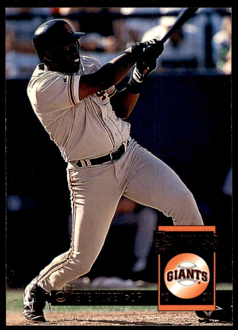 1994 Donruss Steve Hosey Baseball Cards #655