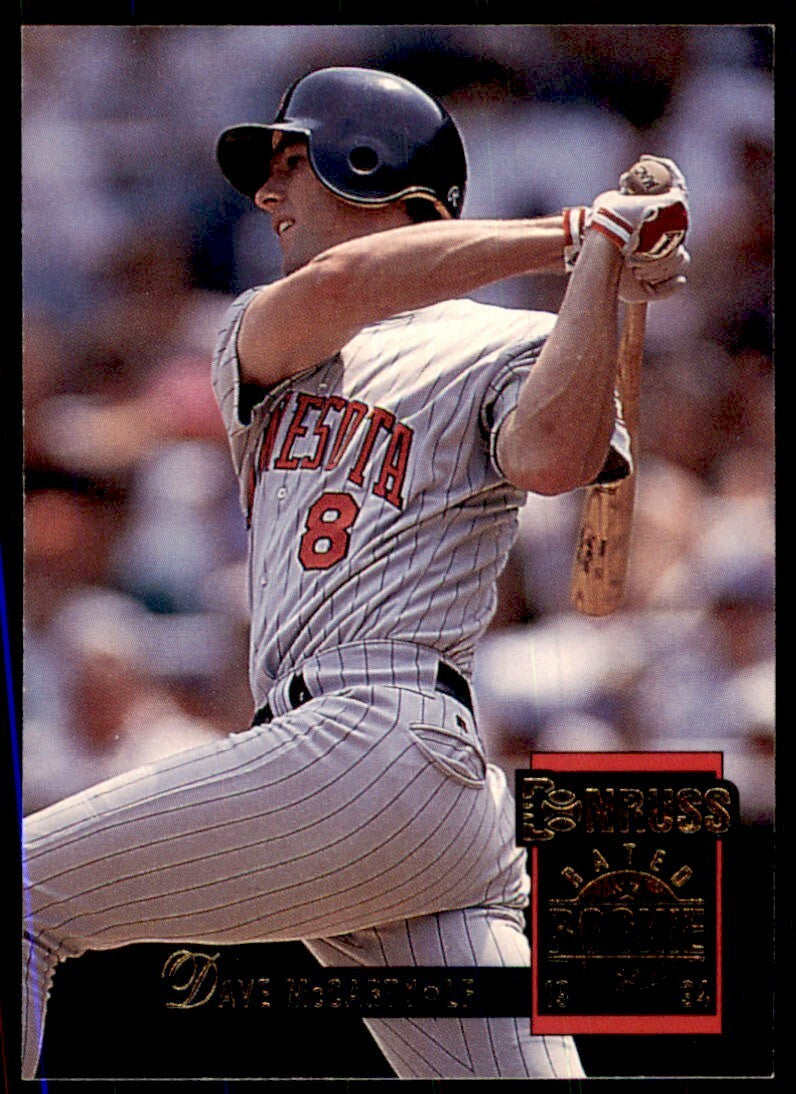 1994 Donruss David McCarty Baseball Cards #281