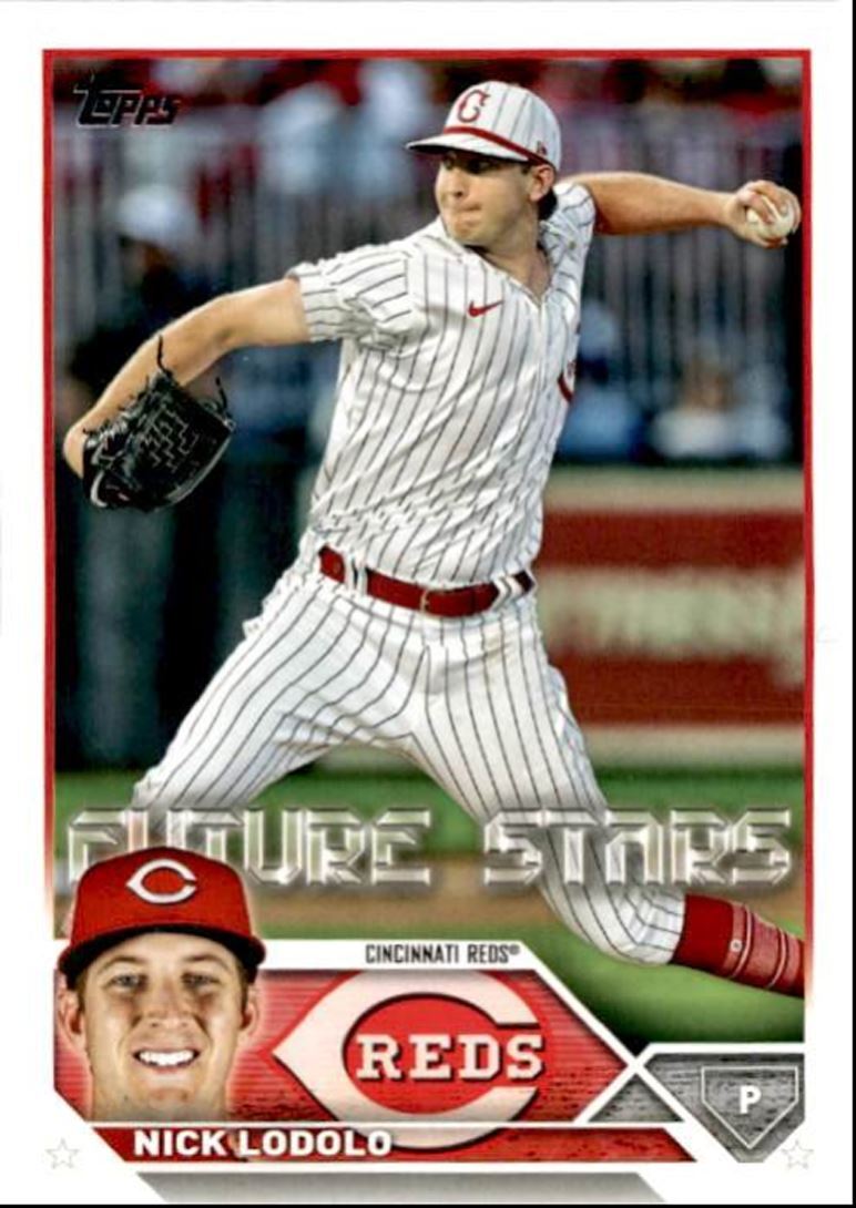 2023 Topps Baseball Cards Nick Lodolo Cincinnati Reds #406
