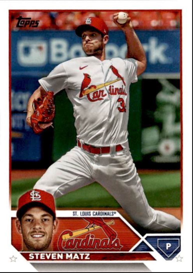 2023 Topps Baseball Cards Steven Matz St. Louis Cardinals #269