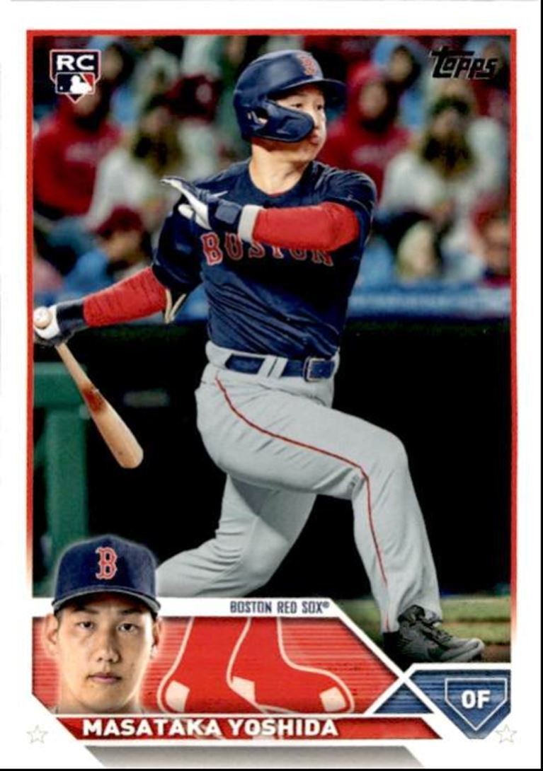 2023 Topps Baseball Cards Masataka Yoshida Rookie Boston Red Sox #471
