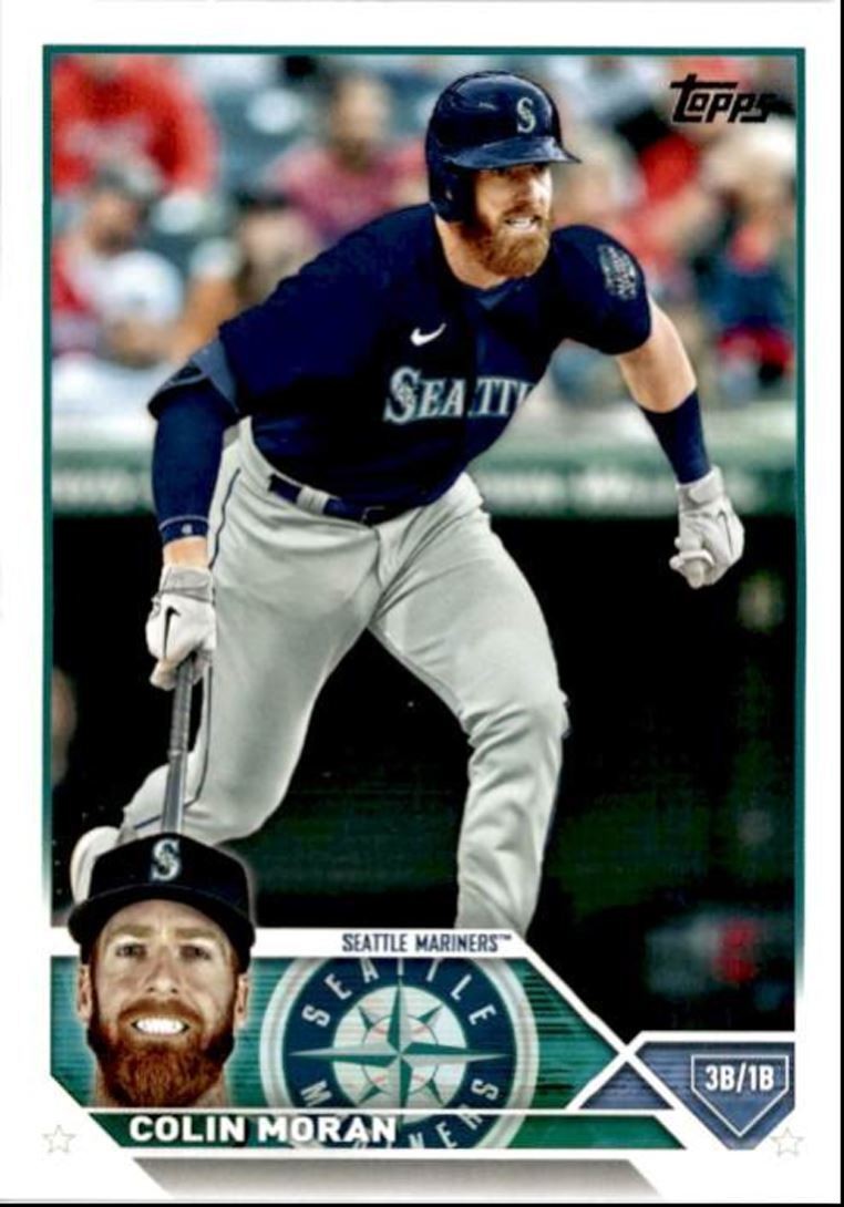2023 Topps Baseball Cards Colin Moran Seattle Mariners #514