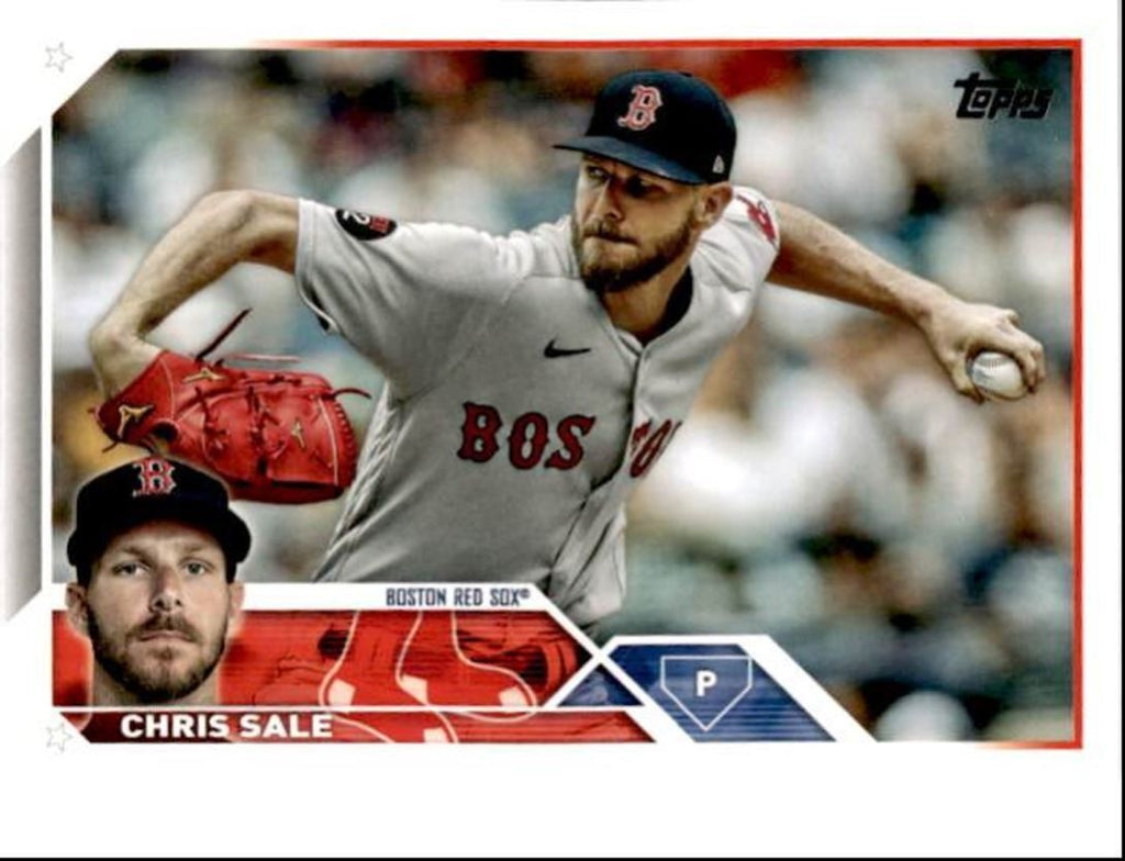 2023 Topps Baseball Cards Chris Sale Boston Red Sox #333