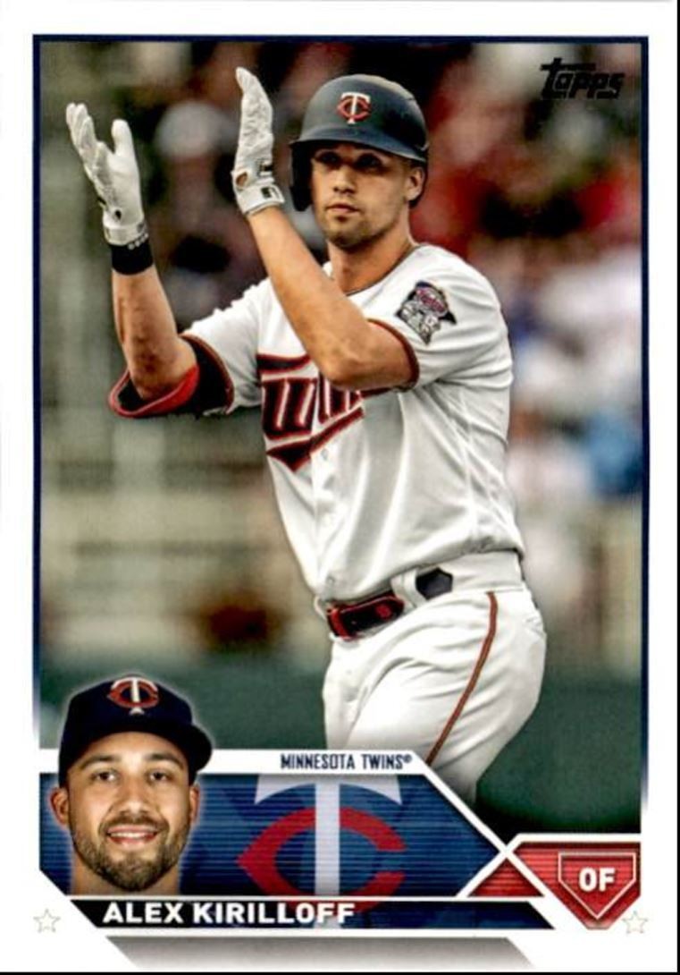 2023 Topps Baseball Cards Alex Kirilloff Minnesota Twins #415