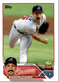 2023 Topps Baseball Cards Spencer Strider Atlanta Braves #602