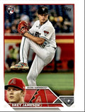 2023 Topps Baseball Cards Drey Jameson Rookie Arizona Diamondbacks #502