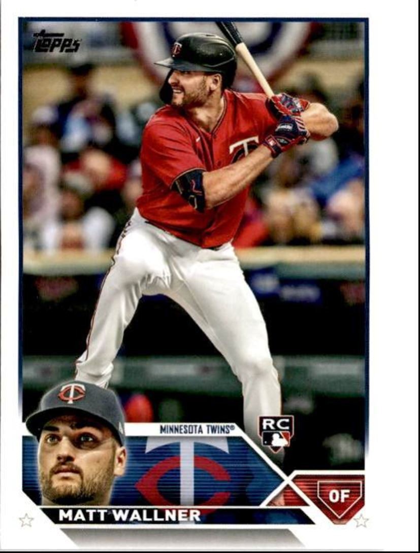 2023 Topps Baseball Cards Matt Wallner Rookie Minnesota Twins #448