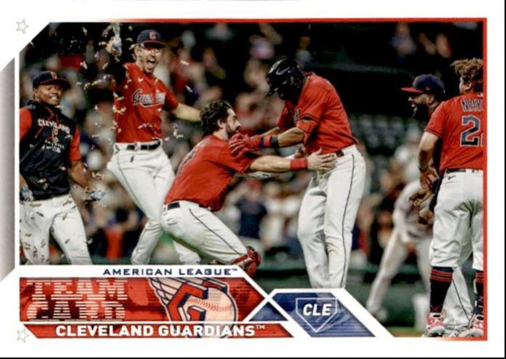 2023 Topps Baseball Cards Cleveland Indians Cleveland Indians #65