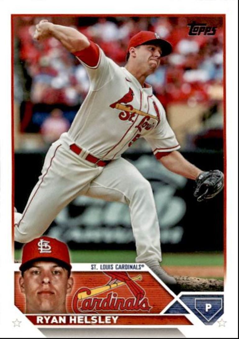2023 Topps Baseball Cards Ryan Helsley St. Louis Cardinals #229