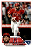 2023 Topps Baseball Cards Jo Adell Los Angeles Angels #566