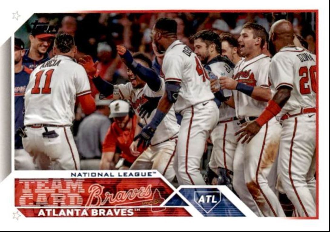 2023 Topps Baseball Cards Atlanta Braves Atlanta Braves #168