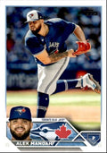 2023 Topps Baseball Cards Alek Manoah Toronto Blue Jays #540