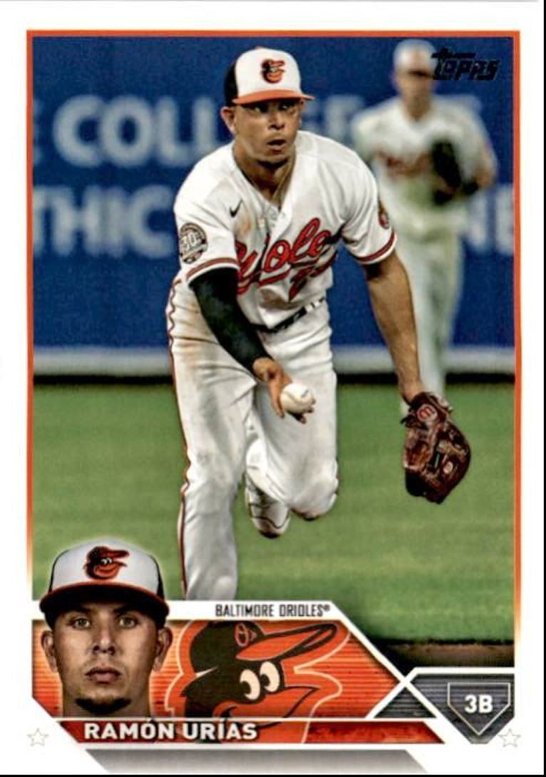 2023 Topps Baseball Cards Ramon Urias Baltimore Orioles #632