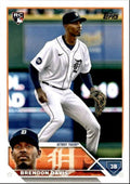 2023 Topps Baseball Cards Brendon Davis Rookie Detroit Tigers #494