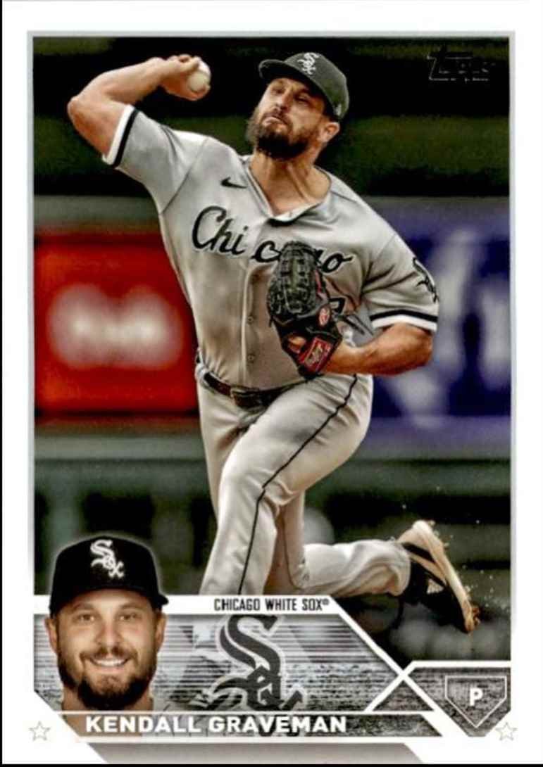 2023 Topps Baseball Cards Kendall Graveman Chicago White Sox #177