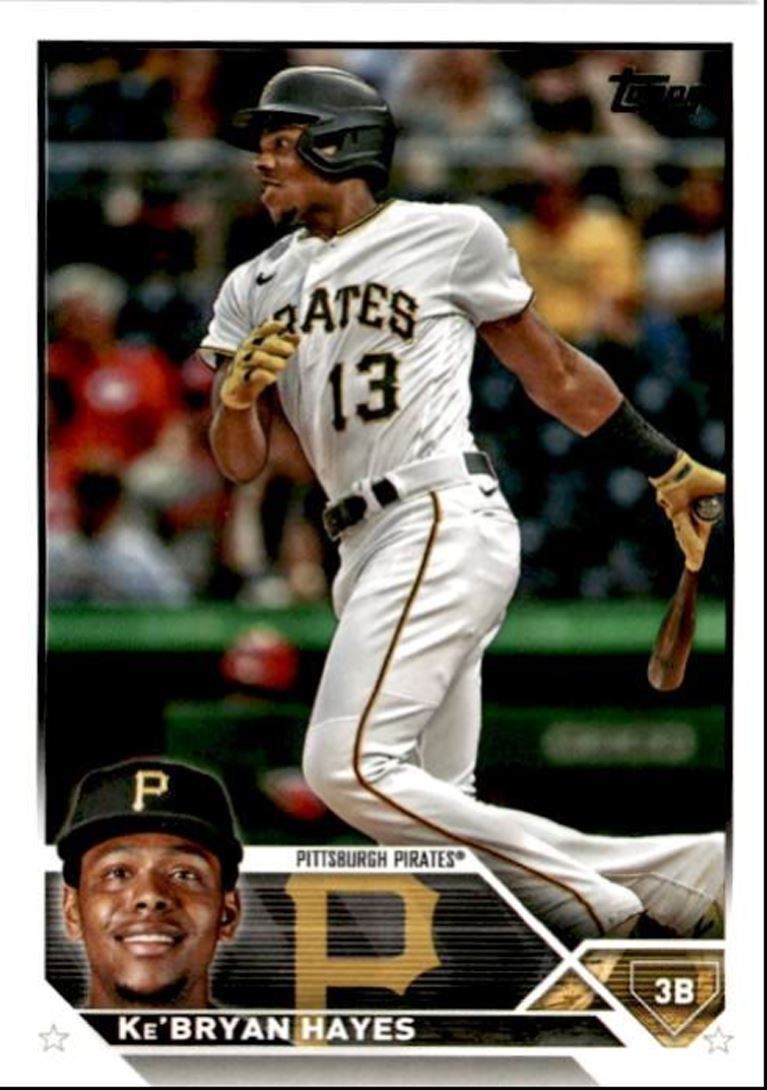2023 Topps Baseball Cards Ke'Bryan Hayes Pittsburgh Pirates #314