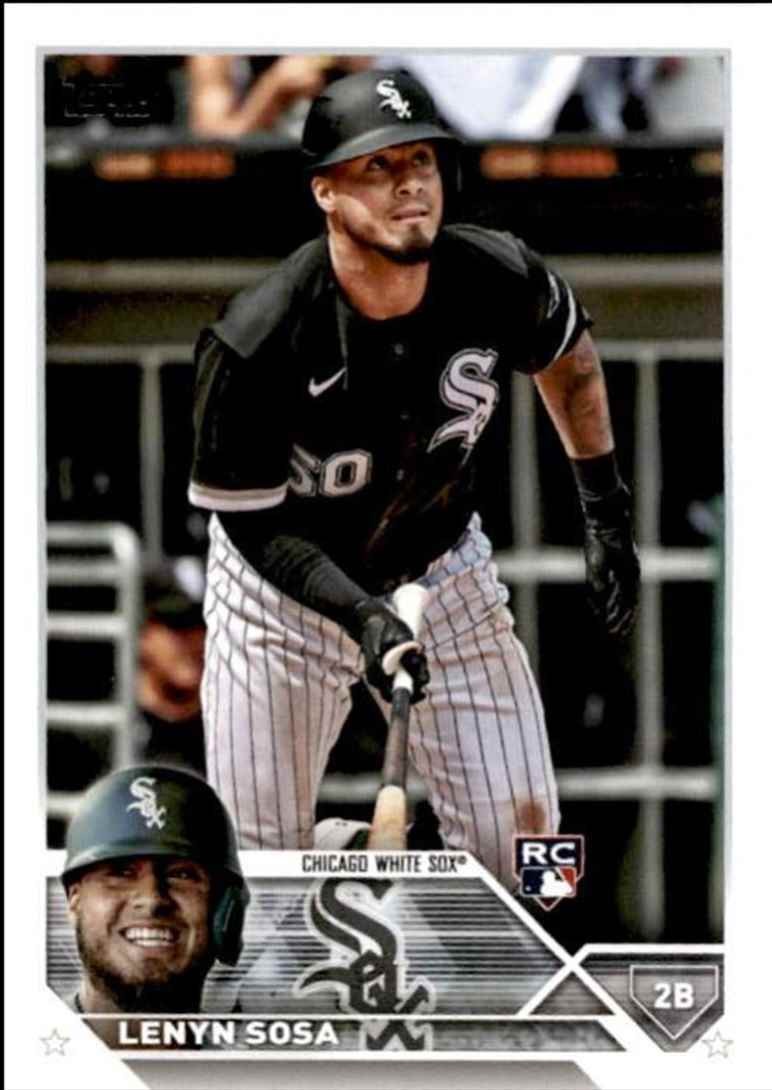 2023 Topps Baseball Cards Lenyn Sosa Rookie Chicago White Sox #140