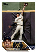 2023 Topps Baseball Cards Tyrone Taylor Milwaukee Brewers #61