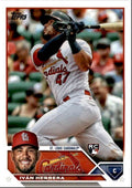 2023 Topps Baseball Cards Iván Herrera Rookie St. Louis Cardinals #58