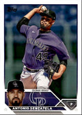 2023 Topps Baseball Cards Antonio Senzatela Colorado Rockies #99