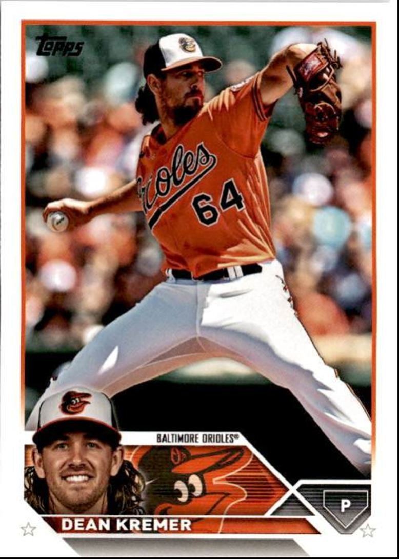 2023 Topps Baseball Cards Dean Kremer Baltimore Orioles #267