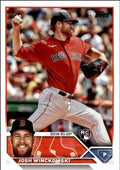 2023 Topps Baseball Cards Josh Winckowski Rookie Boston Red Sox #76