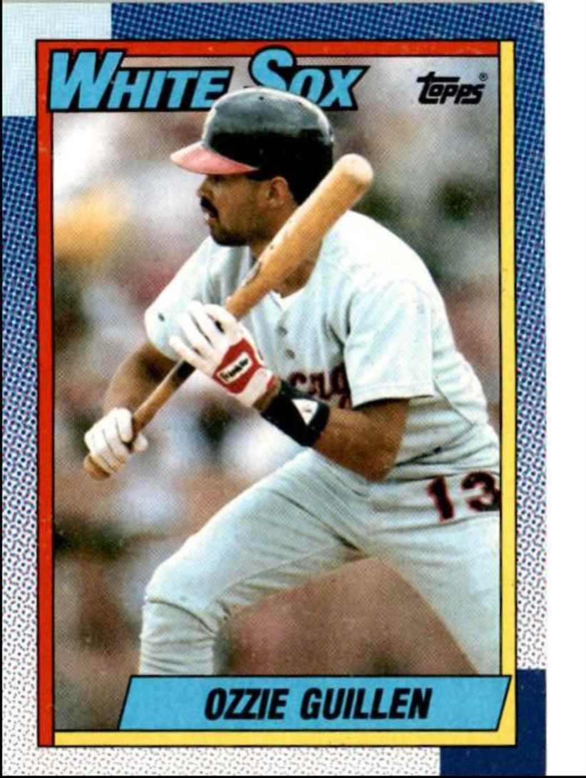1990 Topps Baseball Cards Ozzie Guillen Chicago White Sox #365