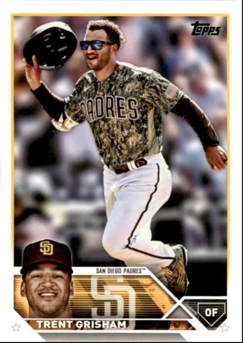 2023 Topps Baseball Cards Trent Grisham San Diego Padres #26