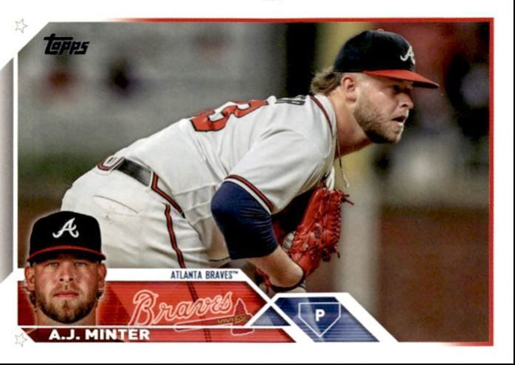 2023 Topps Baseball Cards A.J. Minter Atlanta Braves #159