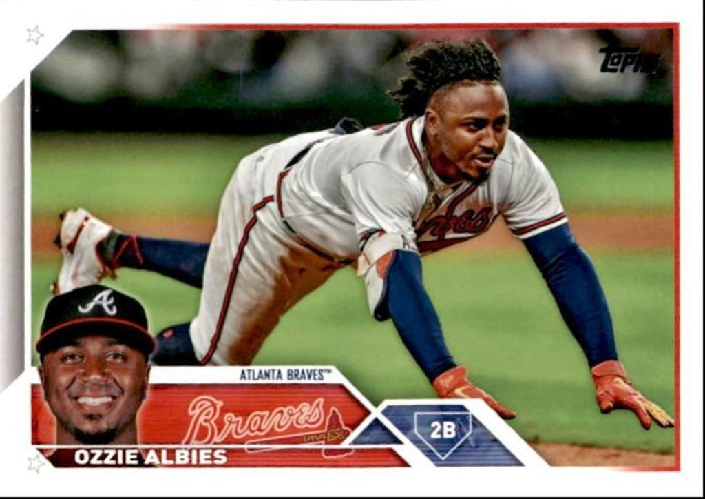 2023 Topps Baseball Cards Ozzie Albies Atlanta Braves #81