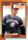 1990 Topps Baseball Cards Al Leiter Toronto Blue Jays #138