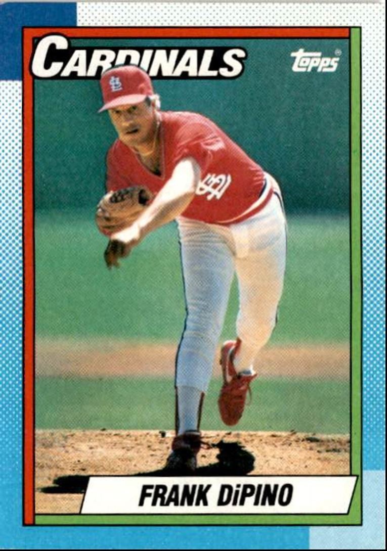 1990 Topps Baseball Cards Frank DiPino St. Louis Cardinals #788