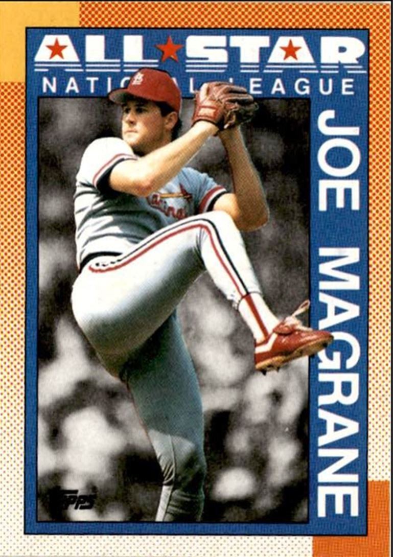 1990 Topps Baseball Cards Joe Magrane St. Louis Cardinals #406